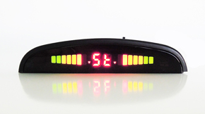 Display led sensore di parcheggio EPS-DUAL 2.0 display led sensori parcheggio nero