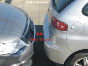 sensores de aparcamiento distancia invisibles