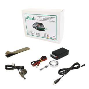 Arri/ère Radar De Recul /Électromagn/étique Invisible EPS-DUAL 3.0 Avec Display Sans Fil Sans Per/çage le Pare-Chocs Version 2019 Proxel Original Kit Universel